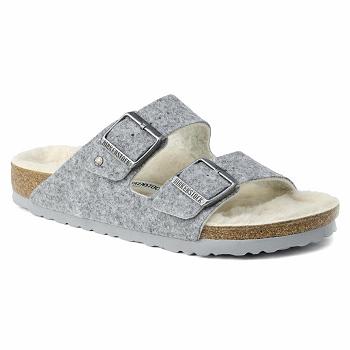 Birkenstock Wool Felt Arizona Dame Grå | DK 50GSO